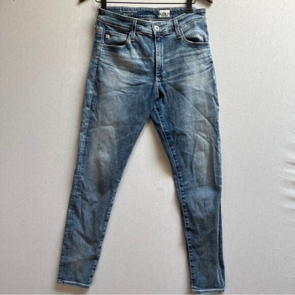 AG Adriano Goldschmied Farrah Skinny Ankle High rise Skinny Jeans Sz 29 - Picture 1 of 11